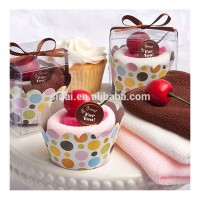 Chinese Factory Price Popular High Quality Cupcake Design Towel Cake Wedding Gift