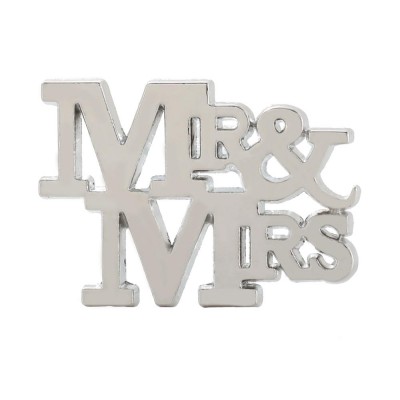 Factory direct sales Wedding Favors Silver Mr.& Mrs. Bottle Opener