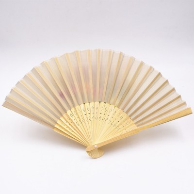 Wedding Favors Champagne Elegant Gift Box Champagne Luxurious Silk Fan