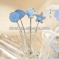 Wedding Favors / Beautiful Seaside Fruit Fork