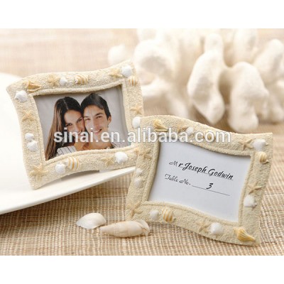 'Seaside' Sand and Shell Placecard Holder/Photo frame