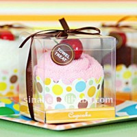 Factory Price Promotional Gift / Festival Souvenir Gift Cake Towel