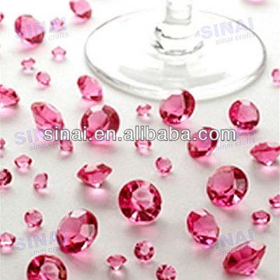 Factory Price Wedding Decoration / Very Shining Acrylic Diamond