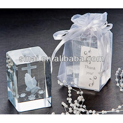 Luxury Wedding Gift / Popular K9 Crystal Gift / Souvenir Gift Crystal Cube