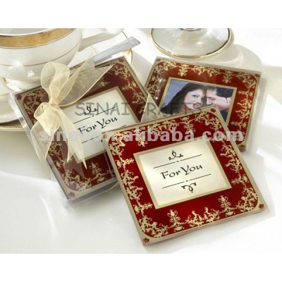 Imperial Glass Photo Coaster Favor