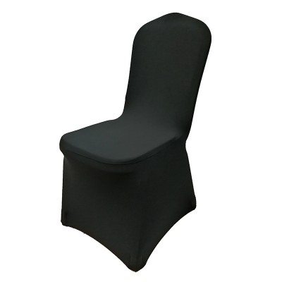 Black Spandex  Hotel Banquet Chair Cover