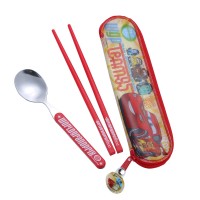 Portable gift Set Spoon And Chopsticks Travel cutlery set for  children